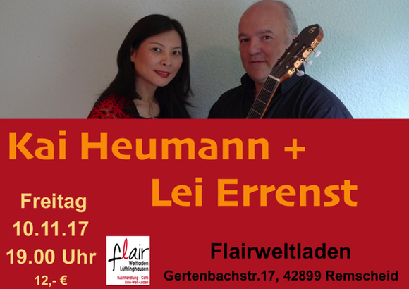 2017 11 10 Plakat Kai & LEI errenst DIN A3