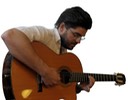 Joscho Stephan mit Joscho Stephan Signature Modell. Guitarras Calliope. Photo © Guitarras Calliope