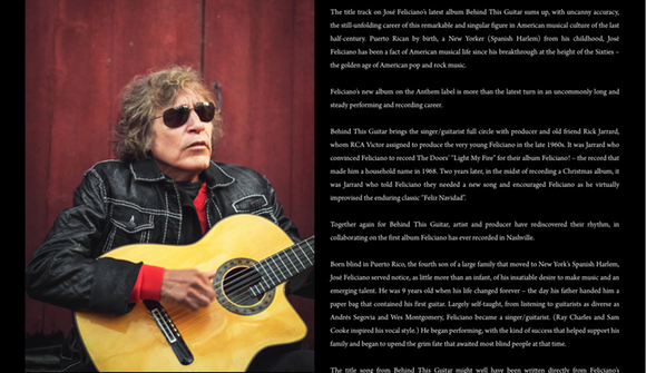 José Feliciano with Guitarras Calliope