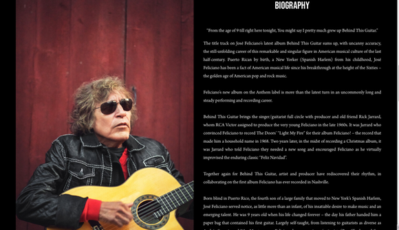 José Feliciano with Guitarras Calliope 2